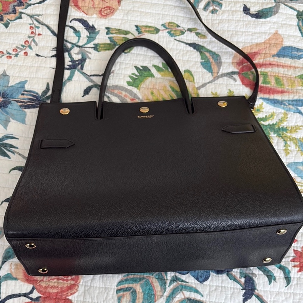 Black Burberry Tote
